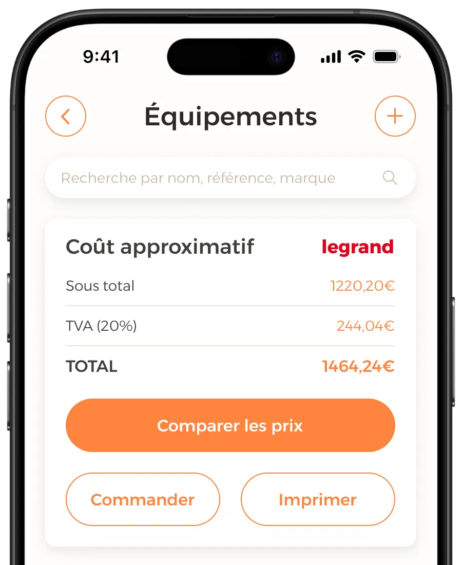 Commande fournisseur générée par Sparkium